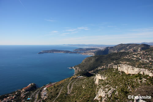 La côte d'Azur
